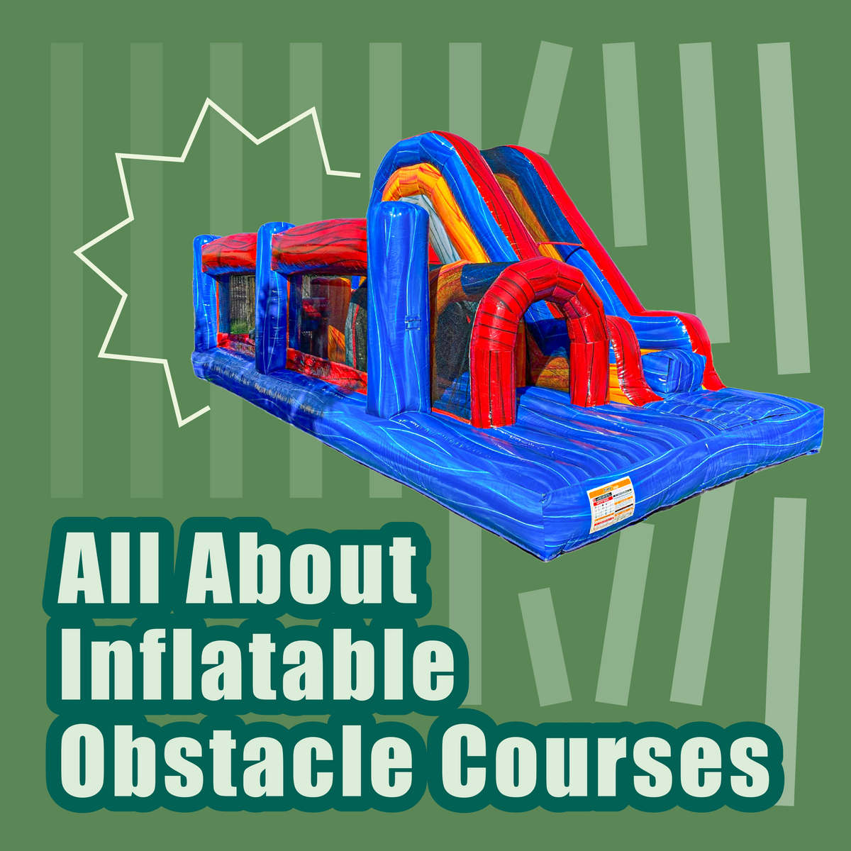 All About Inflatable Obstacle Courses XJUMP