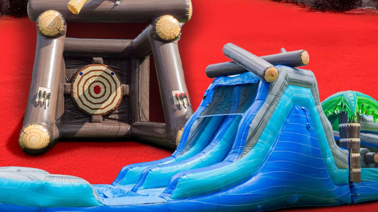 obstacle course inflatables