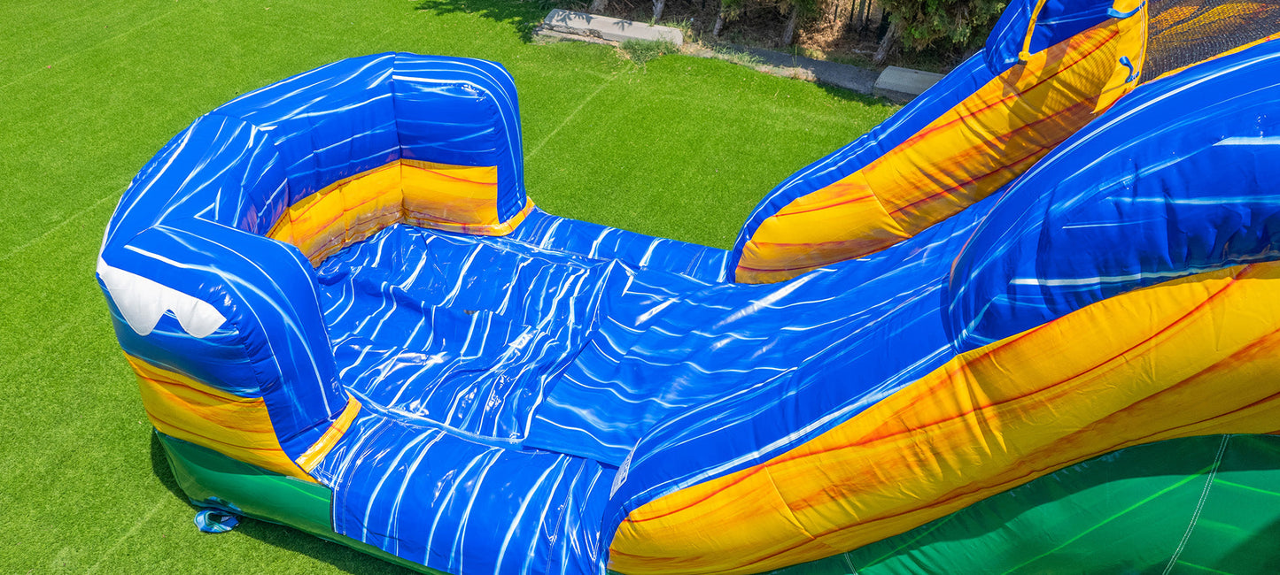 inflatable water slides