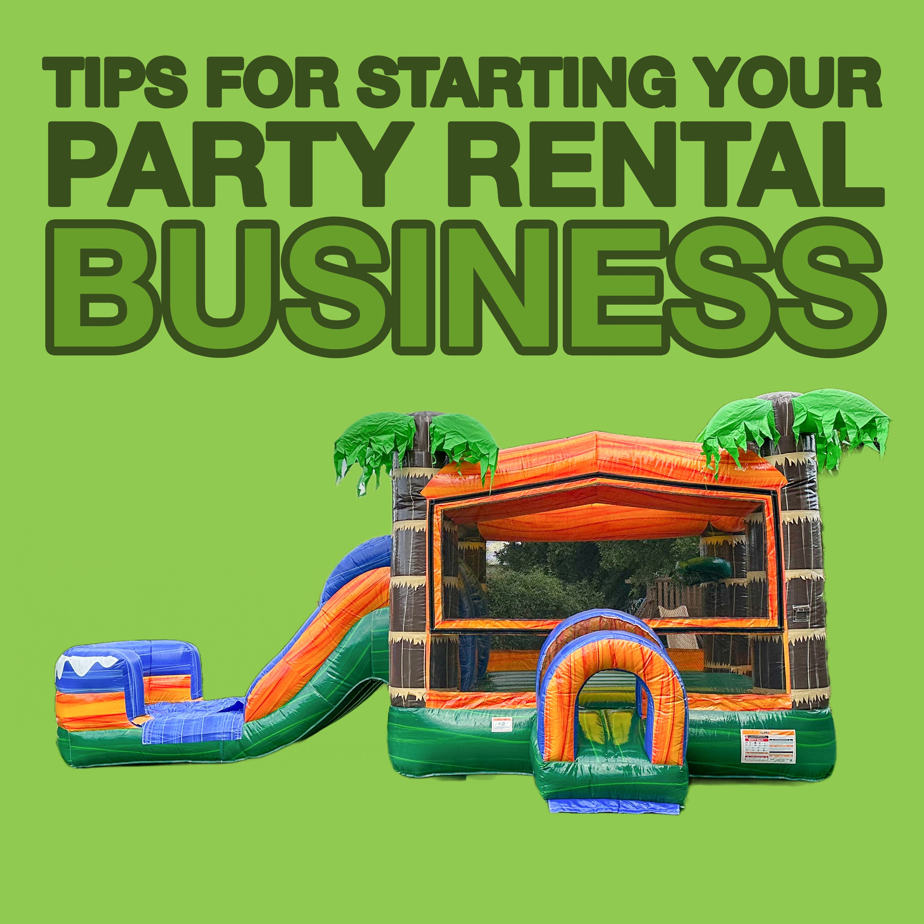10 Game-Changing Tips for Launching Your Party Rental Business – XJUMP
