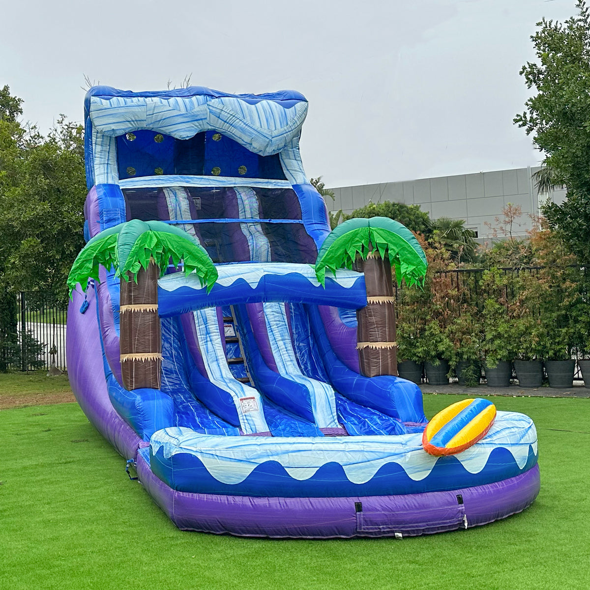 Surf Beach 17 FT Dual Lane Water Slide (Backorder, ETA July ) XJUMP