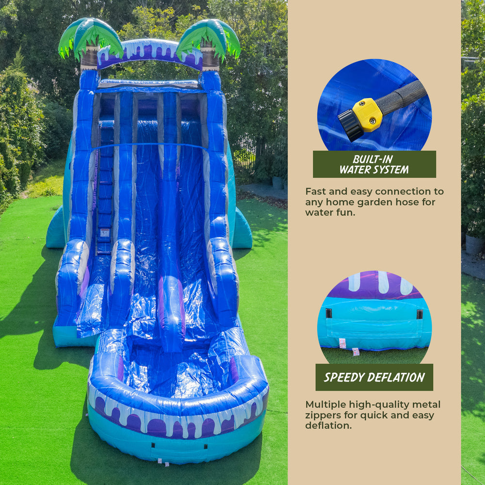 
                  
                    Commercial Grade Tropical Deep Sea 19' Dual Lane Side Loader with Pool
                  
                