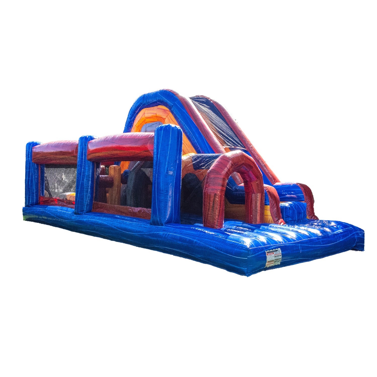 Retro U Run 30 FT Inflatable Obstacle Course | XJUMP